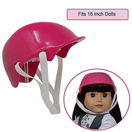doll motorcycle helmet 18" Doll Scooter & Helmet Set – The New York Doll Collection