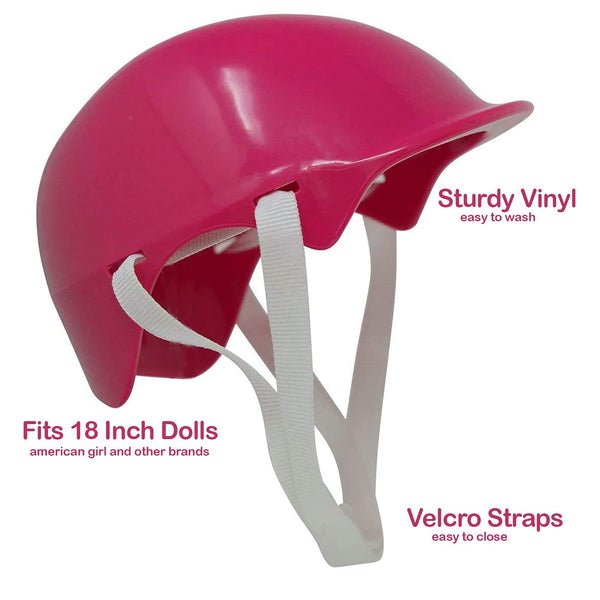 The New York Doll Collection Bicycle Helmet for Dolls