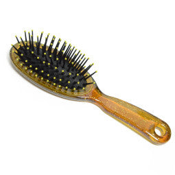 Large Doll Hairbrush in Gold Glitter, for 18 Inch Dolls – The New York Doll  Collection