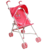 My First Umbrella Doll Stroller with Canopy - Travel Baby Doll Stroller (Unicorn)