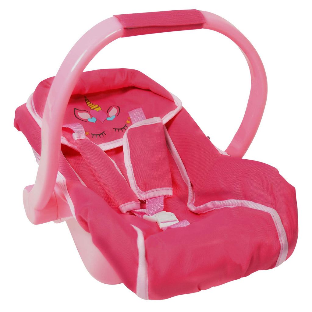 Unicorn Baby Doll car seat for Dolls  (Car Seat)