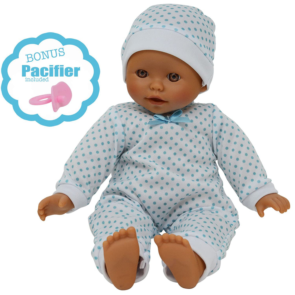 14 inch Soft Body Hispanic Baby Doll The New York Doll Collection