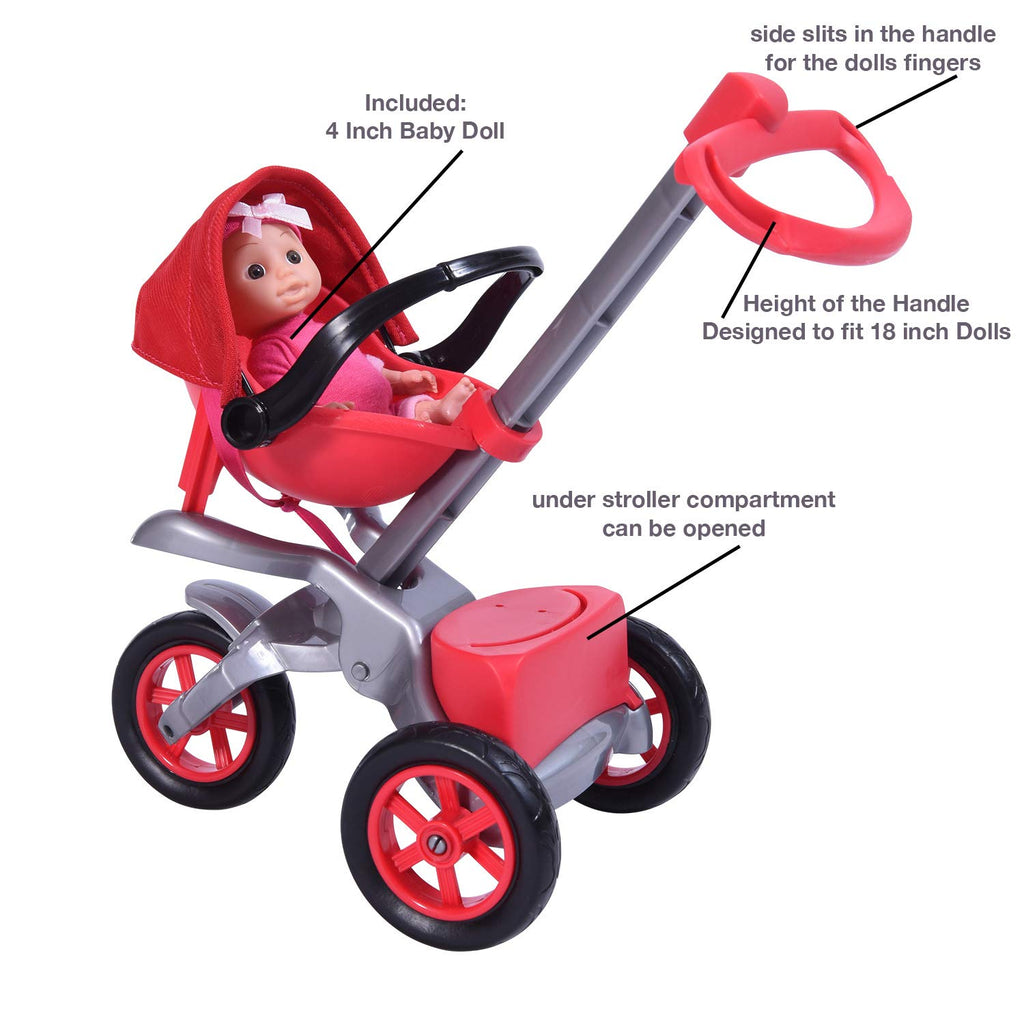 baby stroller play set Bye Baby Doll Stroller Play Set for 18" Dolls