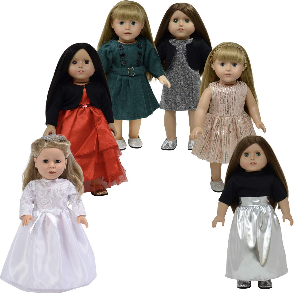18 Inch Doll Clothes Set of 11 pc - Main Image