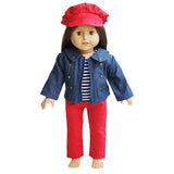 Jeans Doll Outfit for 18 inch Dolls