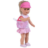 Pink Tennis Dress Set, Includes Dress, 2 Tennis Racquets, Ball & Bag