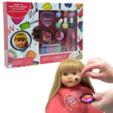 Washable Makeup set for Dolls and Kids - pretend play Cosmetic Set